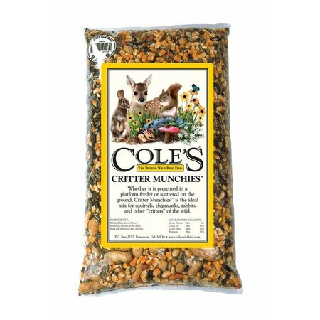 COLES WILD BIRD PRODUCTS Cole'S Critter Munchies, Blended Seed, 10 Lb Bag CM10